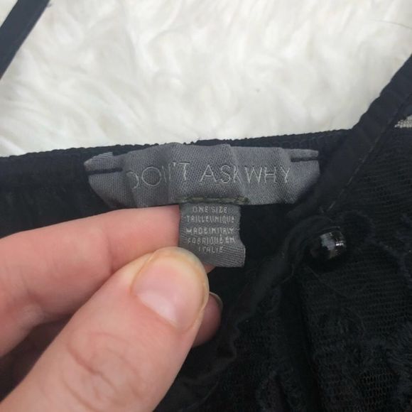 Don’t Ask Why x AEO Black Slip Dress - Picture 12 of 14